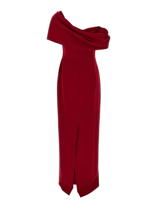 25FW 캐롤리나 헤레라 미디 스커트 F2511N738SFR644 RED - CAROLINA HERRERA