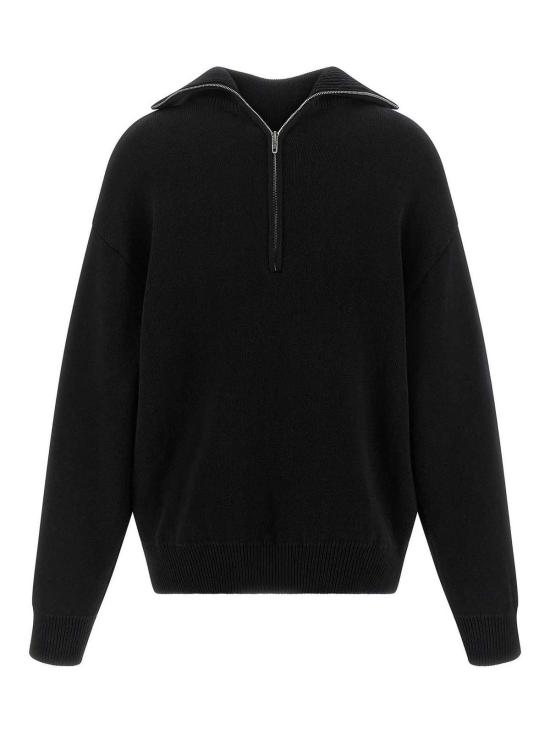 25FW 발렌시아가 백투프론트 터틀넥 스웨터 848840T34211000 Black - BALENCIAGA