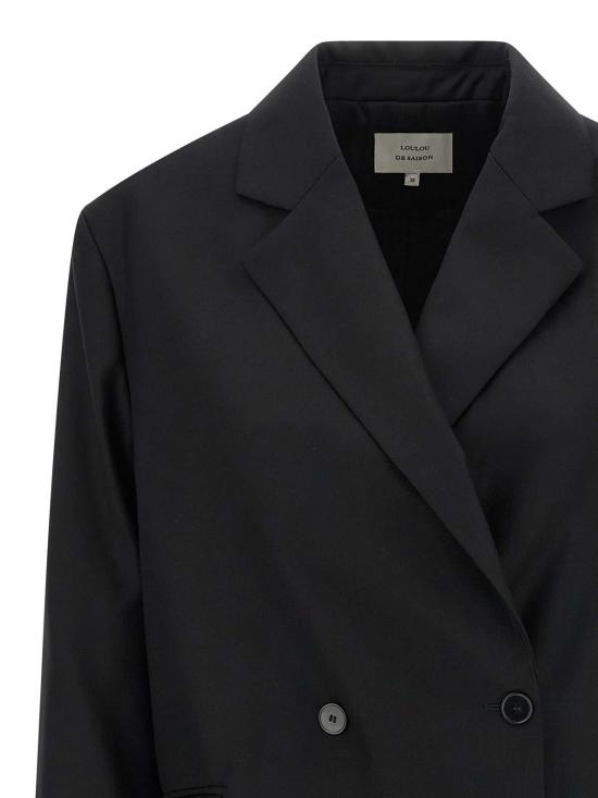 루루 스튜디오 수트 자켓 DONAULDSBLACK Black - LOULOU STUDIO