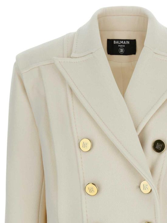  발망 자켓 FF1UA095WB500FA White - BALMAIN