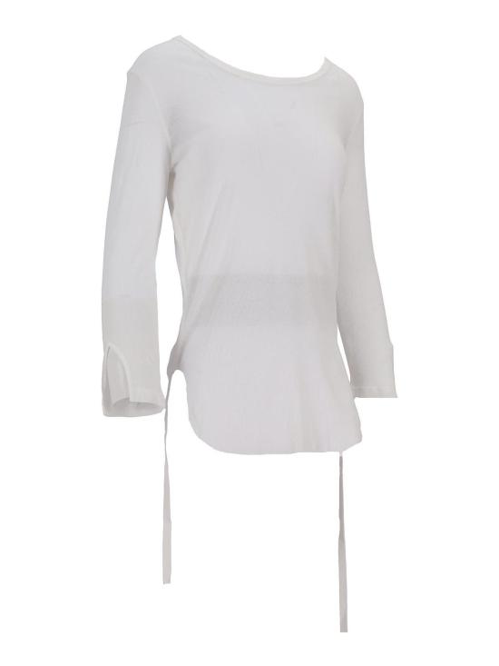 26SS 앤 드뮐미스터 반팔 티셔츠 B0012885FA434002 White - ANN DEMEULEMEESTER
