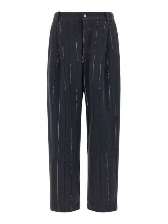  브루넬로 쿠치넬리 스트레이트 팬츠 MN05NSO899C7186 Grey