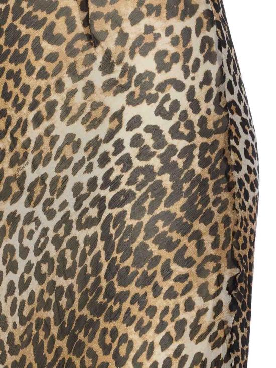 25FW 가니 미디 스커트 W0436943 Brown - GANNI