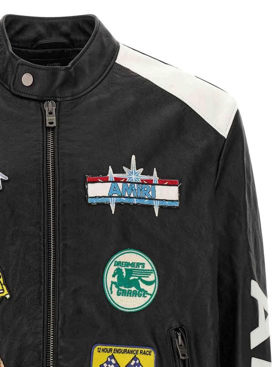  아미리 봄버 자켓 AMLTJT1020BLACK Black - AMIRI