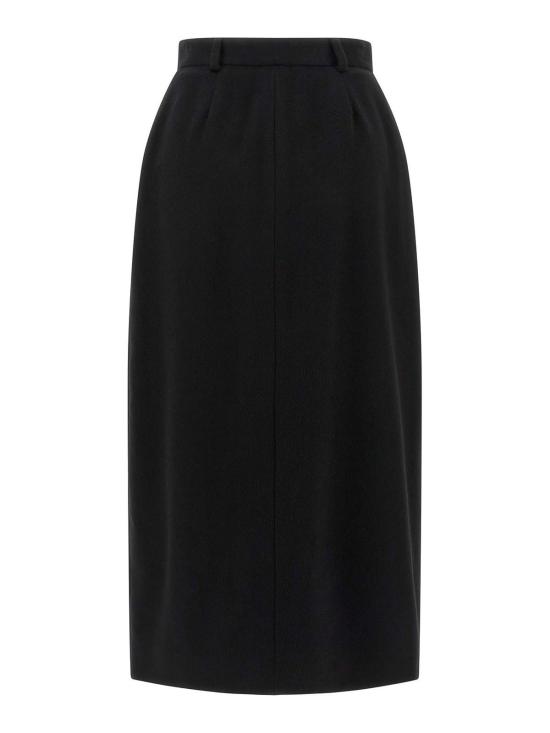  브리오니 미디 스커트 RZW40LO93920000 Black - BRIONI