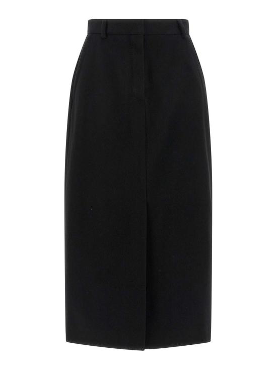  브리오니 미디 스커트 RZW40LO93920000 Black