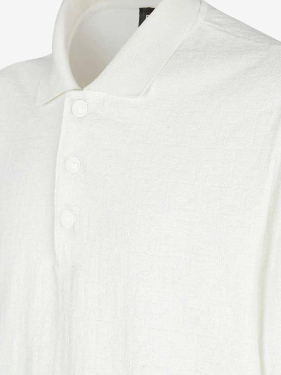 25FW 펜디 폴로 티셔츠 FAF717AR5GF0RQ0 Beige - FENDI