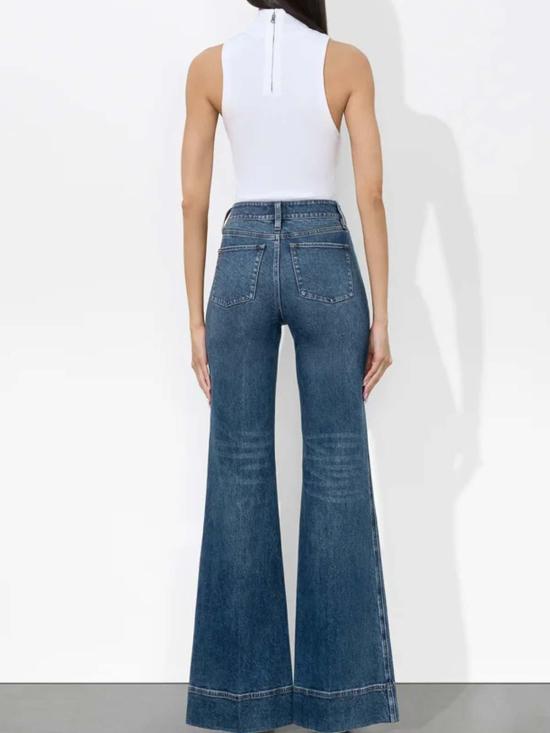 25SS 앨리스 앤 올리비아 데님 팬츠 CD000301128P476 Medium Wash - ALICE & OLIVIA