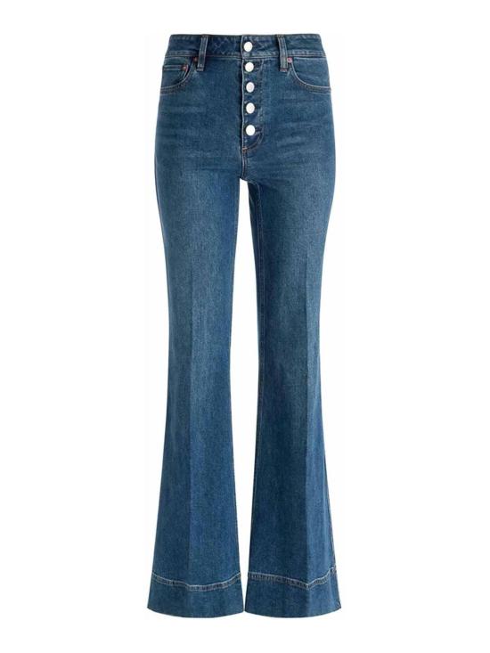25SS 앨리스 앤 올리비아 데님 팬츠 CD000301128P476 Medium Wash