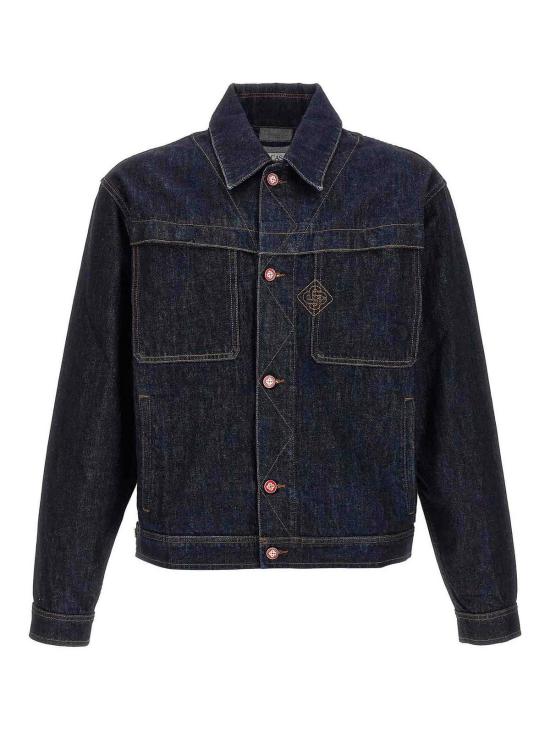  카사블랑카 데님 자켓 MPF25JK40101INDIGO Blue