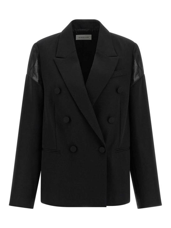 25FW 아르마리움 수트 자켓 ARMTMB010W022002 Black