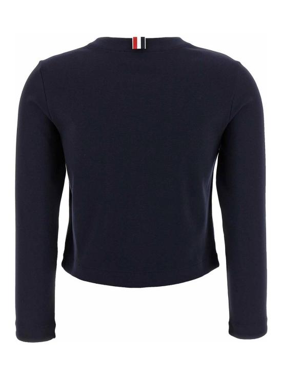  톰브라운 가디건 FJT388AJ0215415 Blue - THOM BROWNE