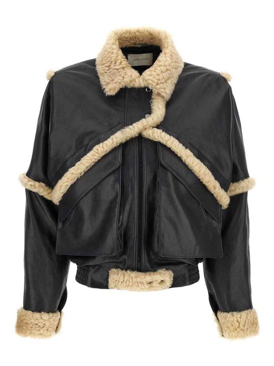  마그다뷰트림 자켓 135725NAVY Blue