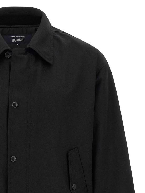 25FW 꼼데가르송 봄버 자켓 HPJ0021 Black - COMME DES GARCONS