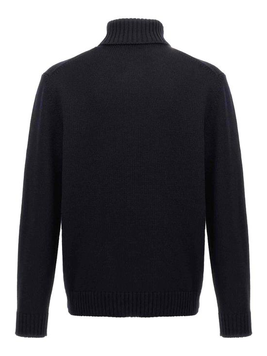  자노네 터틀넥 810195ZR229Z1375 Blue - ZANONE