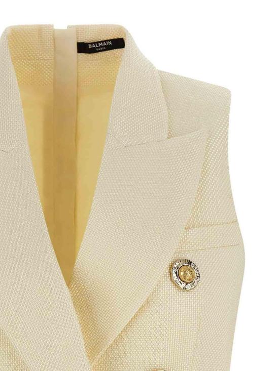  발망 베스트 FF1AG740VI290CF White - BALMAIN