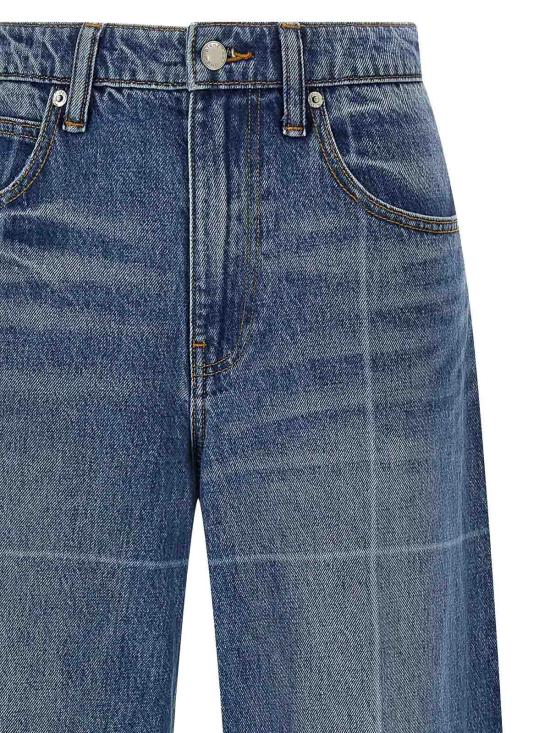  알렉산더 왕 스트레이트 팬츠 4DC4254848400C Blue - ALEXANDER WANG