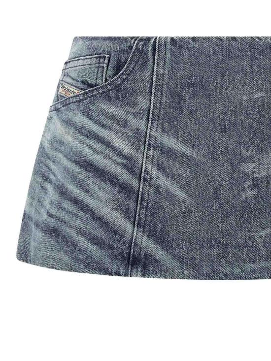  디젤 숏 스커트 A21507007DA01 Light Blue - DIESEL