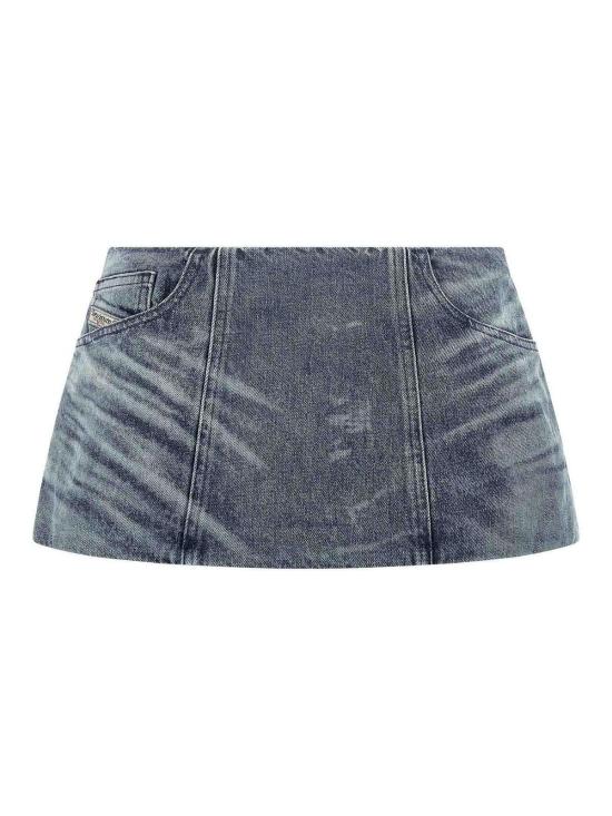  디젤 숏 스커트 A21507007DA01 Light Blue