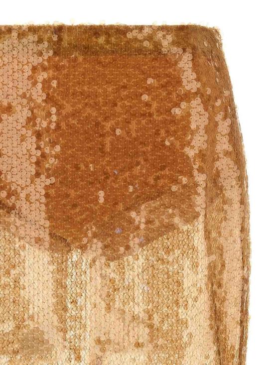 25FW 엘리자베타프랜치 미디 스커트 GO11057E2EA2 Beige - ELISABETTA FRANCHI