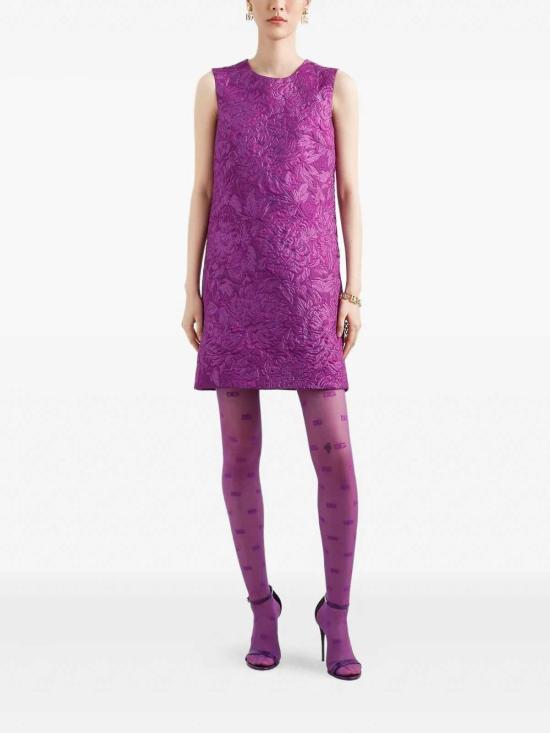 26FW 돌체앤가바나 미디 스커트 F6AMRTHJMQOF0571 Purple - DOLCE & GABBANA