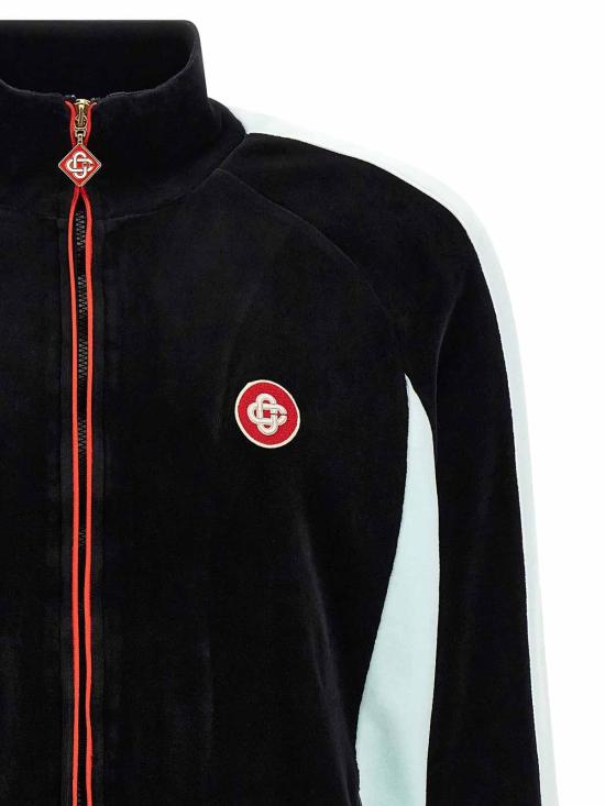 26FW 카사블랑카 긴팔 티셔츠 MPF25JTP39501BLACK Black - CASABLANCA