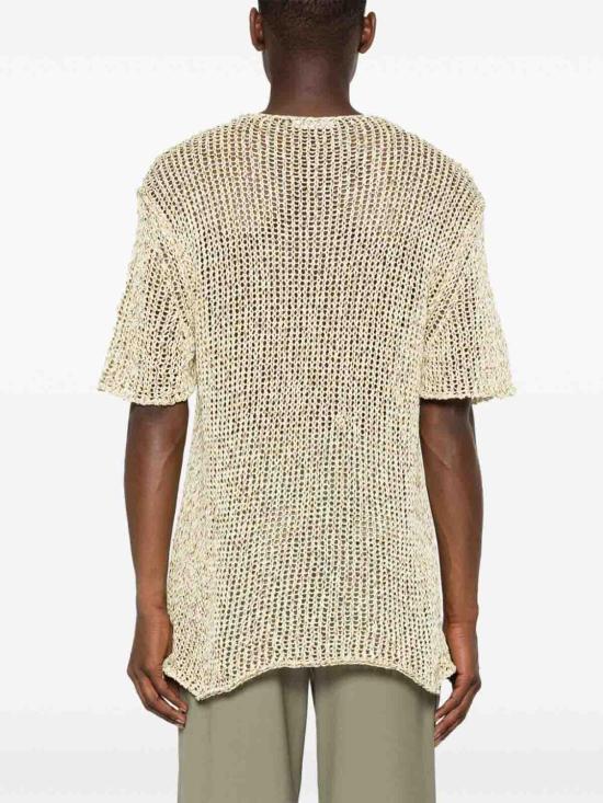  질샌더 반팔 티셔츠 J47GC0138J15406772 Beige - JIL SANDER