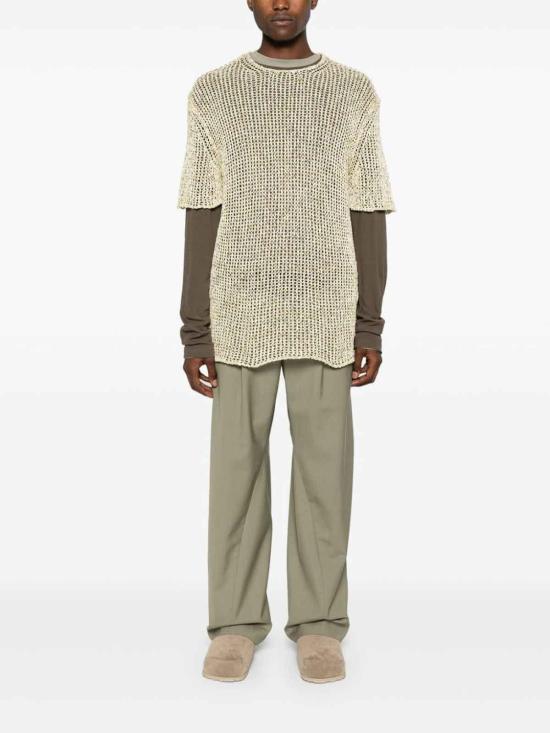  질샌더 반팔 티셔츠 J47GC0138J15406772 Beige - JIL SANDER
