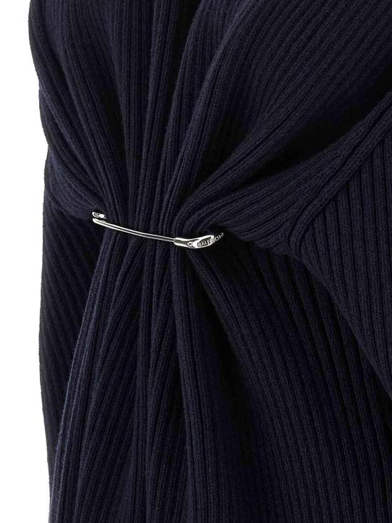 25FW 발렌시아가 미디 스커트 850028T17594140 Blue - BALENCIAGA