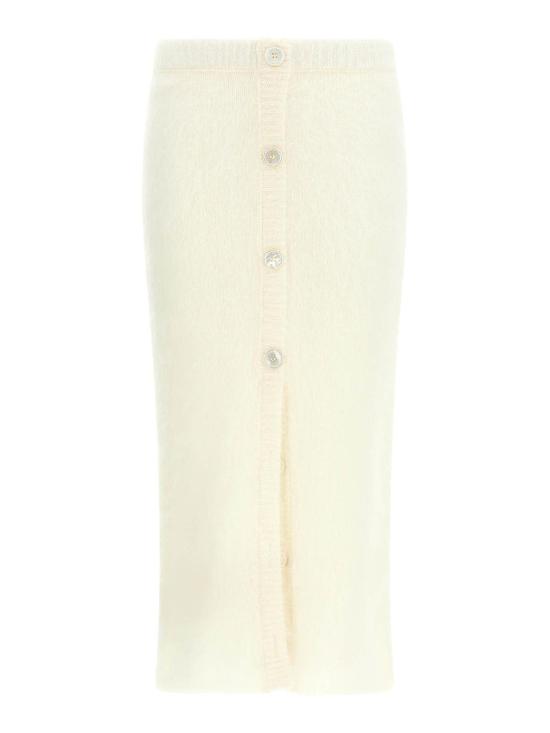  알레산드라리치 미디 스커트 FABX4187K46039001 White