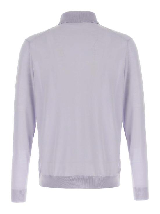 25FW 키톤 폴로 티셔츠 UMK0864K327001 Light Blue - KITON