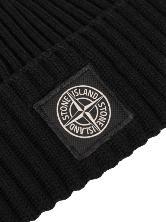 25FW 스톤 아일랜드 비니 K2S15N100002S00C3V0029 BLACK DOM - STONE ISLAND