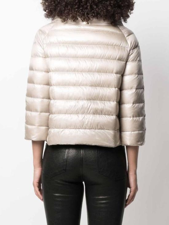  에르노 소피아 레귤러 핏 케이프 다운 자켓  PI0046DIC12017Z1985 Beige - HERNO