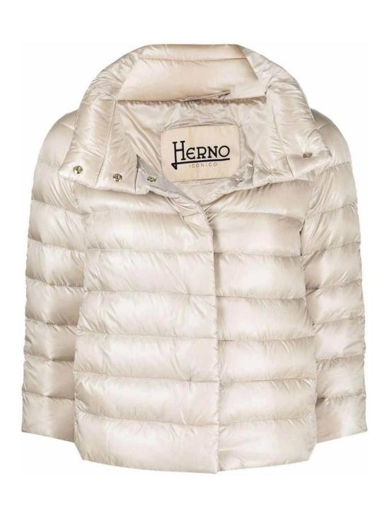  에르노 소피아 레귤러 핏 케이프 다운 자켓  PI0046DIC12017Z1985 Beige