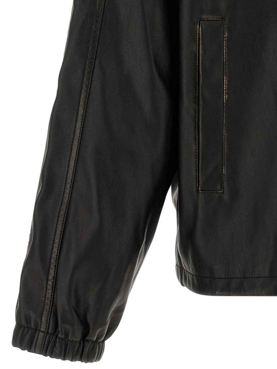  디젤 가죽 자켓 A192790LHBE9XX Black - DIESEL