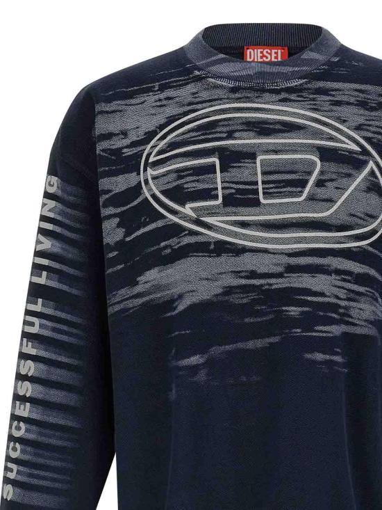  디젤 탑 A186540AGCB81E Blue - DIESEL