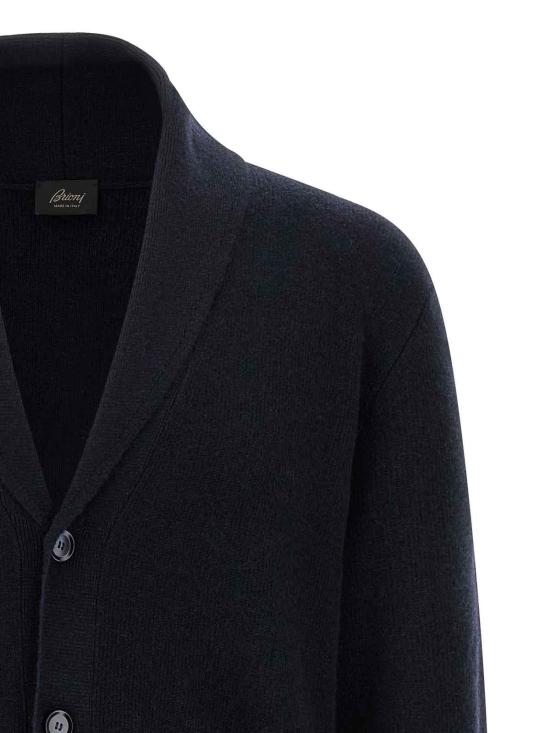 25FW 브리오니 가디건 UMIQ0LOCK124110 BLUE - BRIONI