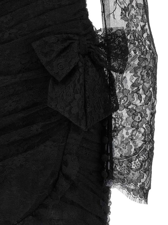 25FW 알레산드라리치 미디 스커트 FABX4125P46230900 Black - ALESSANDRA RICH