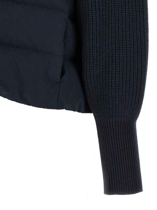  브루넬로 쿠치넬리 숏패딩 MD5997699PCZQ73 Blue - BRUNELLO CUCINELLI