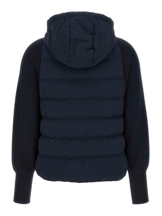  브루넬로 쿠치넬리 숏패딩 MD5997699PCZQ73 Blue - BRUNELLO CUCINELLI