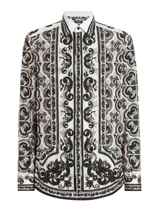 25FW 돌체앤가바나 긴팔 셔츠 G5MM4THH5EMIU3TN Black