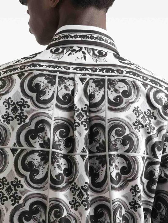 25FW 돌체앤가바나 긴팔 셔츠 G5MM4THH5EMIU3TN Black - DOLCE & GABBANA