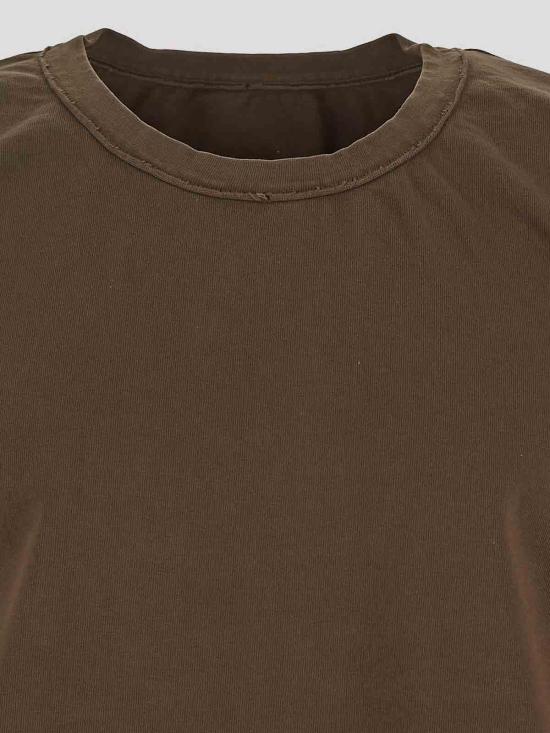 25SS 우마 왕 반팔 티셔츠 UM1530UW600 Brown - UMA WANG