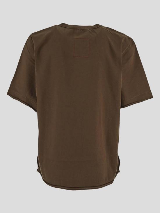 25SS 우마 왕 반팔 티셔츠 UM1530UW600 Brown - UMA WANG
