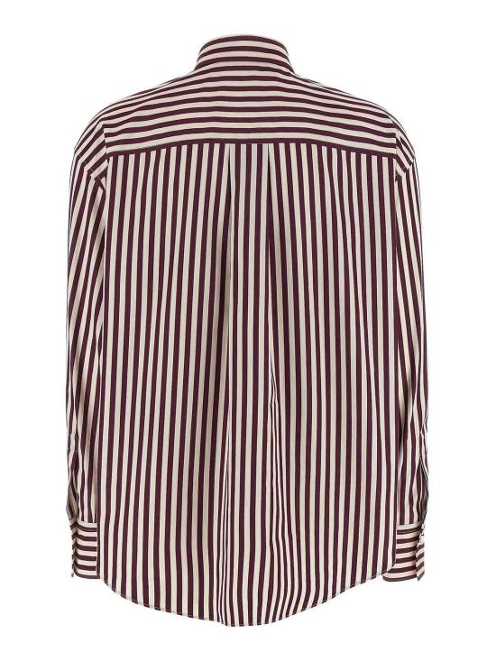  브루넬로 쿠치넬리 셔츠 MP601NB206C350 Dark Red - BRUNELLO CUCINELLI