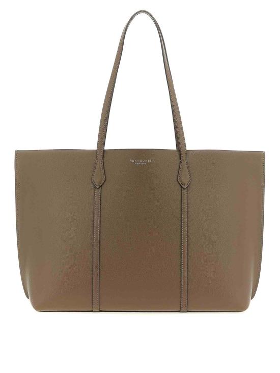 26SS 토리버치 레더 페리 토트백 169476250 Grey