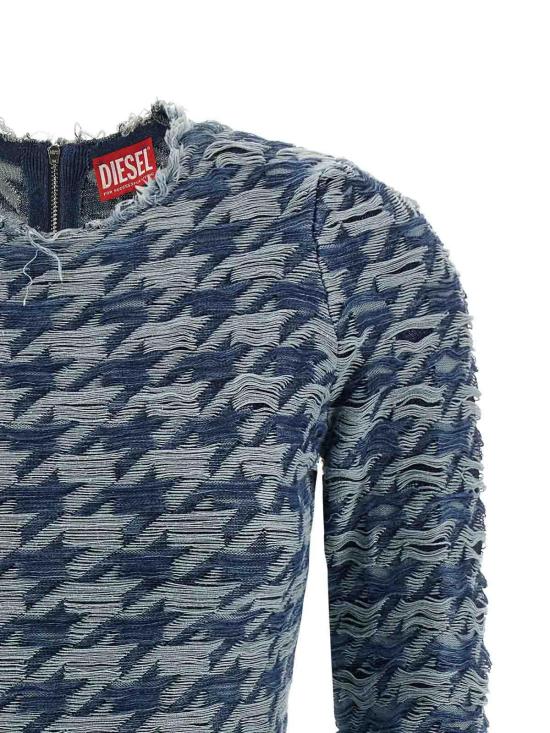  디젤 미디 스커트 A214460EGCA8ATA Blue - DIESEL