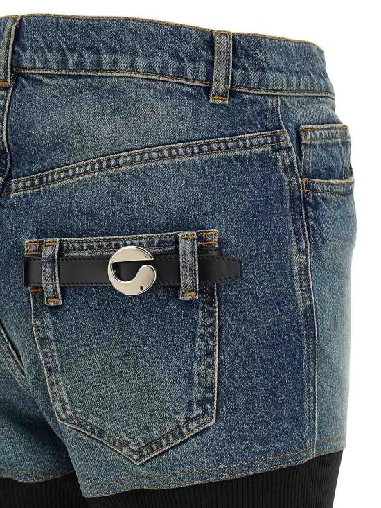 25FW 코페르니 스트레이트 팬츠 COPP137F2022BLKBLU Multicolour - COPERNI