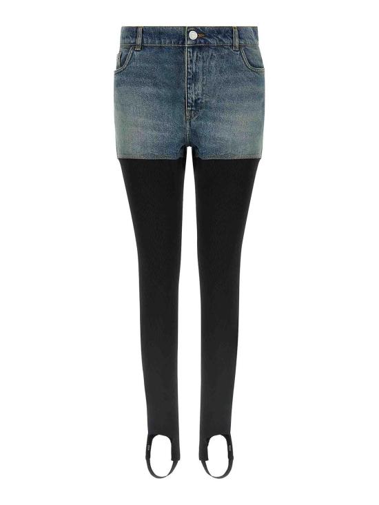 25FW 코페르니 스트레이트 팬츠 COPP137F2022BLKBLU Multicolour