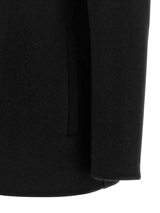  버버리 울 오버셔츠 8115289 Black - BURBERRY